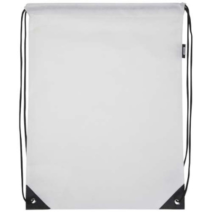 Borsa con coulisse in tessuto non tessuto riciclato certificato GRS Evergreen - 5L