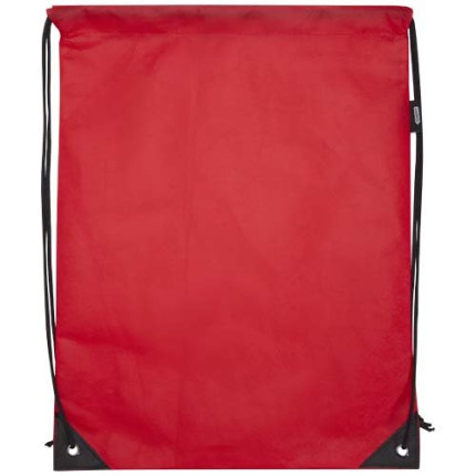 Borsa con coulisse in tessuto non tessuto riciclato certificato GRS Evergreen - 5L