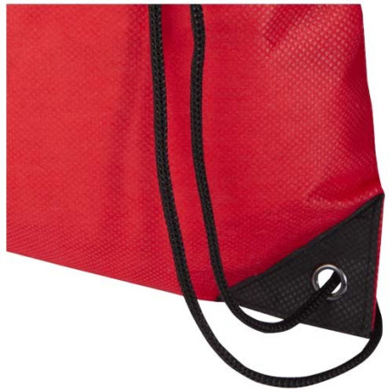Borsa con coulisse in tessuto non tessuto riciclato certificato GRS Evergreen - 5L