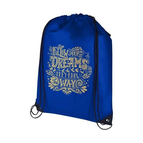 Borsa con coulisse in tessuto non tessuto...