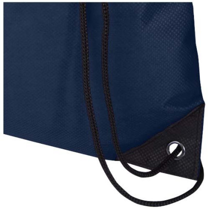 Borsa con coulisse in tessuto non tessuto riciclato certificato GRS Evergreen - 5L