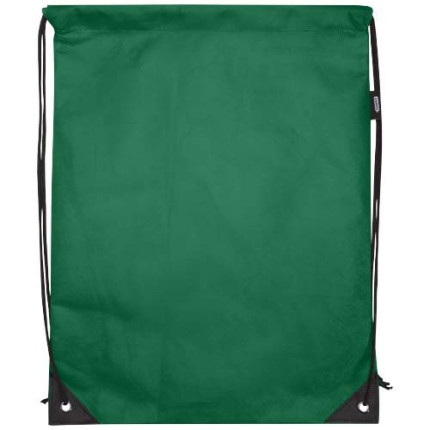 Borsa con coulisse in tessuto non tessuto riciclato certificato GRS Evergreen - 5L