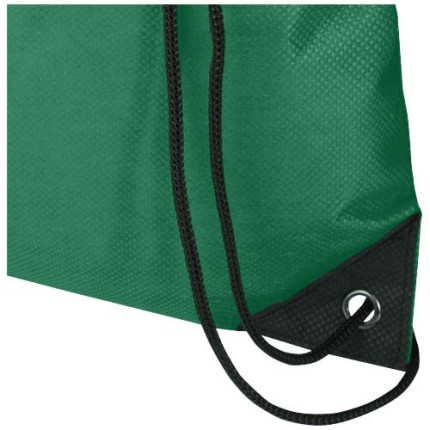 Borsa con coulisse in tessuto non tessuto riciclato certificato GRS Evergreen - 5L
