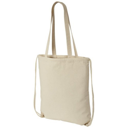 Zaino con cordoncino Eliza in cotone da 240 g/m² - 6L