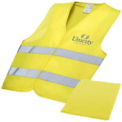 Gilet di sicurezza Watch-out in custodia per uso...