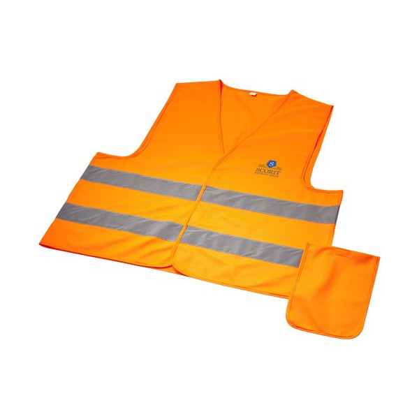 Gilet di sicurezza Watch-out in custodia per...