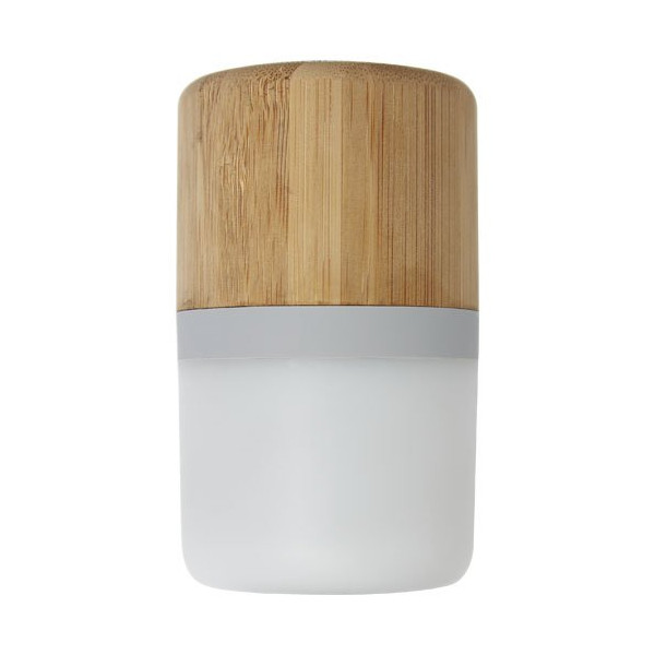 Speaker Bluetooth® in bambù Aurea con luce