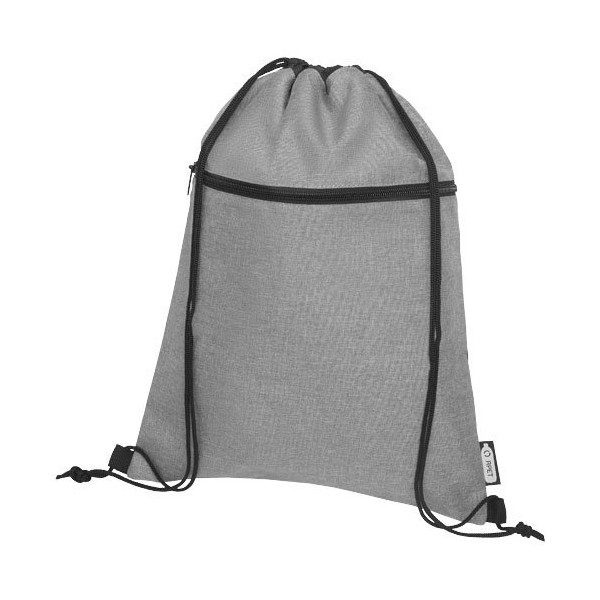 Zaino con cordoncino Ross in PET riciclato - 5L