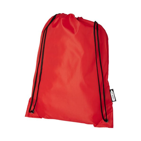 Zaino con cordoncino Oriole in PET riciclato - 5L