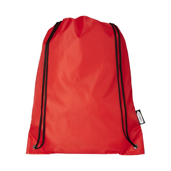 Zaino con cordoncino Oriole in PET riciclato - 5L