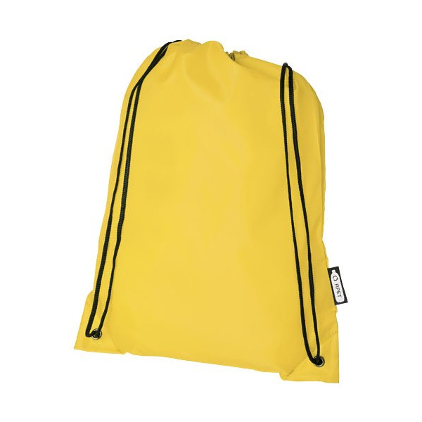 Zaino con cordoncino Oriole in PET riciclato - 5L