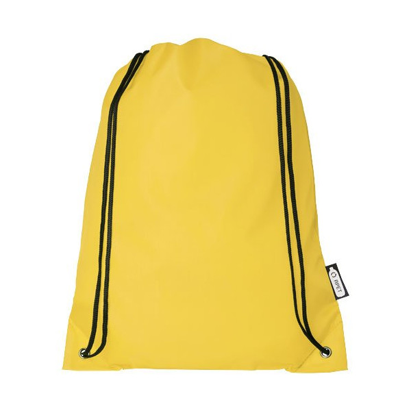 Zaino con cordoncino Oriole in PET riciclato - 5L