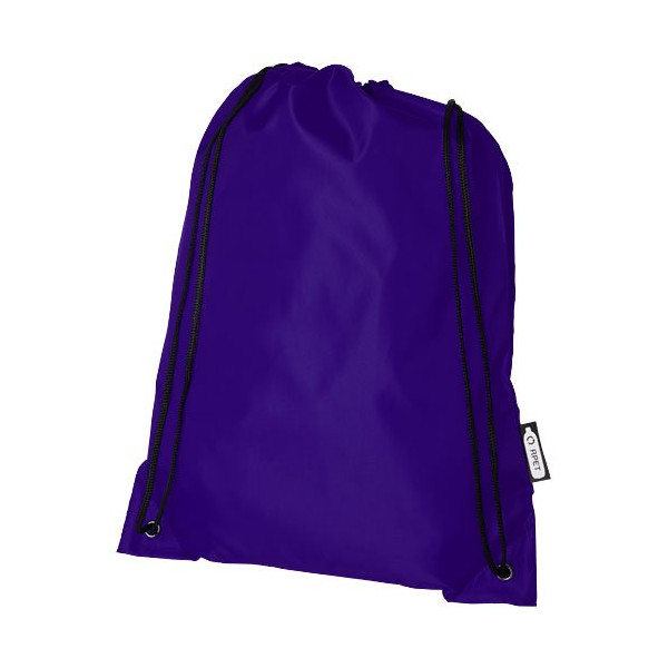 Zaino con cordoncino Oriole in PET riciclato - 5L