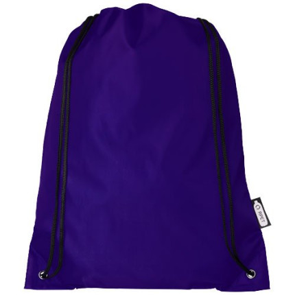 Zaino con cordoncino Oriole in PET riciclato - 5L