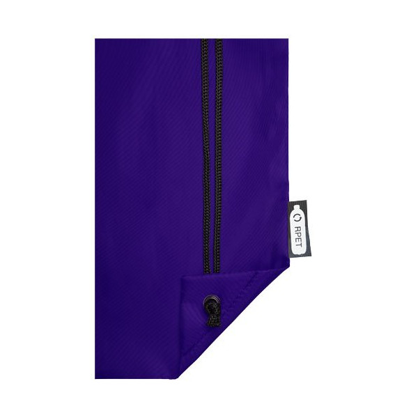 Zaino con cordoncino Oriole in PET riciclato - 5L