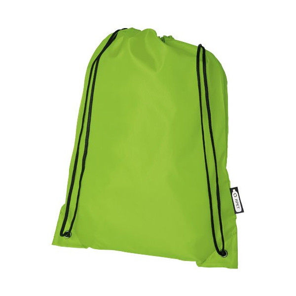 Zaino con cordoncino Oriole in PET riciclato - 5L
