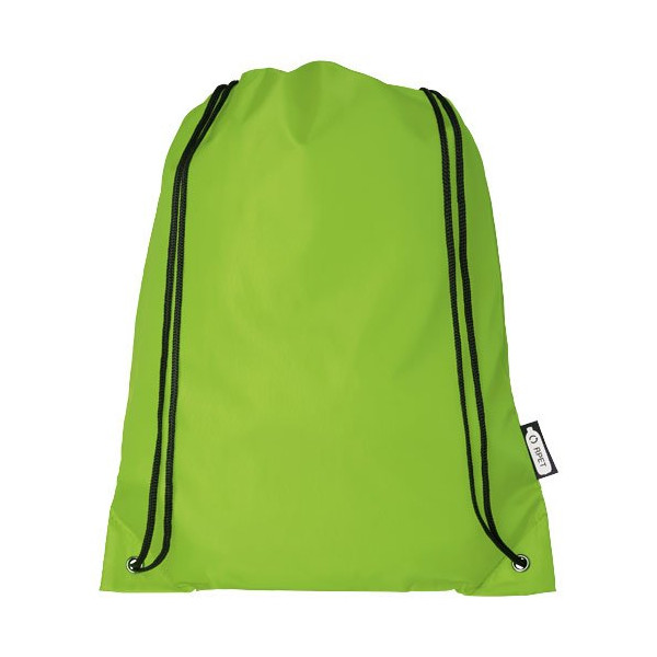 Zaino con cordoncino Oriole in PET riciclato - 5L