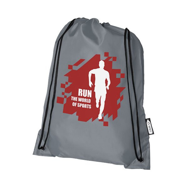 Zaino con cordoncino Oriole in PET riciclato - 5L