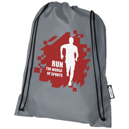 Zaino con cordoncino Oriole in PET riciclato - 5L