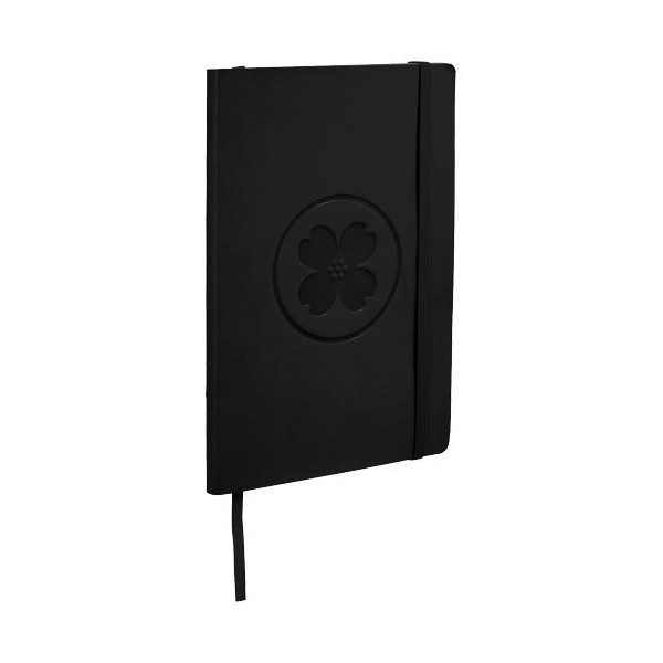 Blocco note con copertina morbida formato A5...