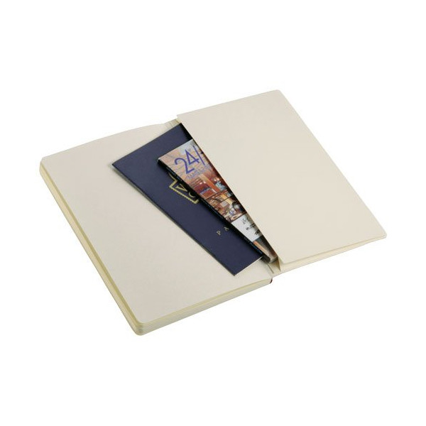 Blocco note con copertina morbida formato A5...