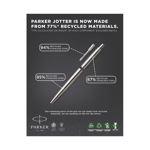Parker penna a sfera Jotter - inchiostro nero