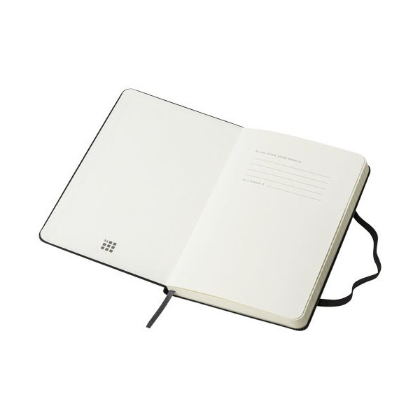 Blocco note con copertina rigida - a righe...