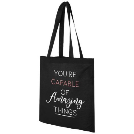 Shopper in cotone 140 g/m² Madras - 7L