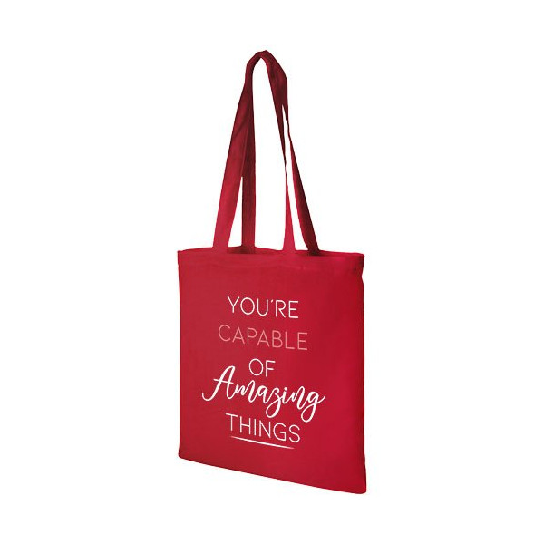 Shopper in cotone 140 g/m² Madras - 7L