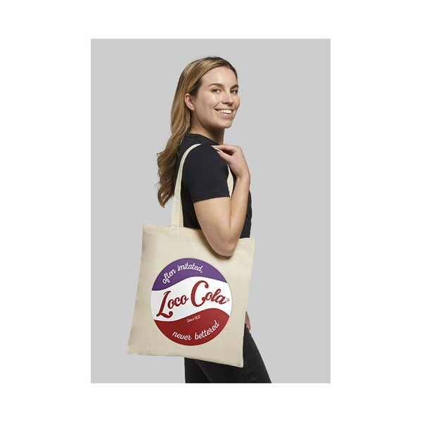 Shopper in cotone 140 g/m² Madras - 7L
