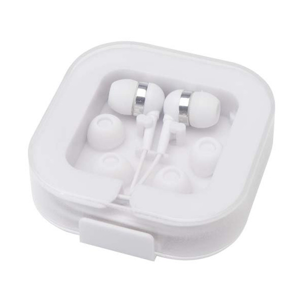 Auricolari tipo C cablati con astuccio in...