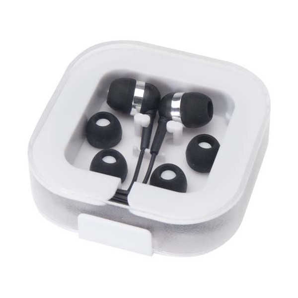 Auricolari tipo C cablati con astuccio in...