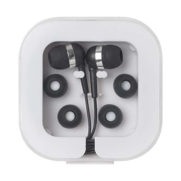 Auricolari tipo C cablati con astuccio in...
