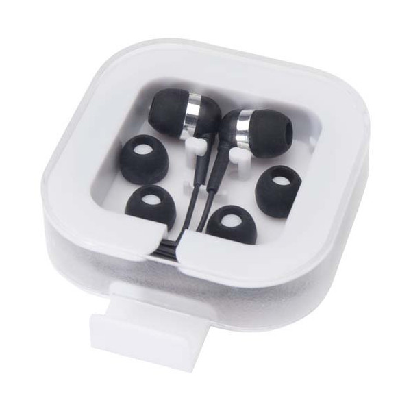 Auricolari tipo C cablati con astuccio in...