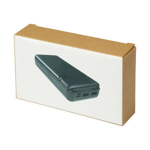 Power bank in plastica riciclata da 20.000 mAh...