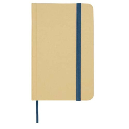 Blocco note formato A6 con copertina rigida in materiale riciclata e pagine bianche Reed