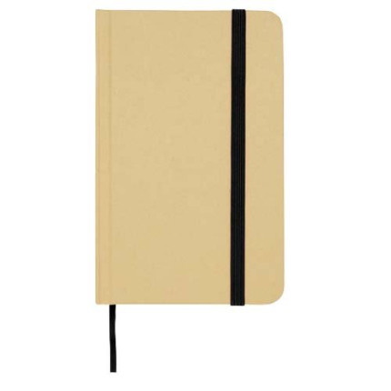 Blocco note formato A6 con copertina rigida in materiale riciclata e pagine bianche Reed