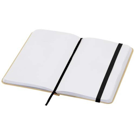Blocco note formato A6 con copertina rigida in materiale riciclata e pagine bianche Reed