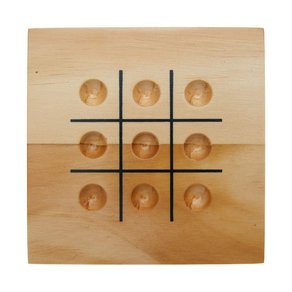 Gioco tris in legno Strobus