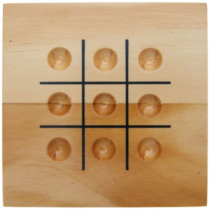 Gioco tris in legno Strobus
