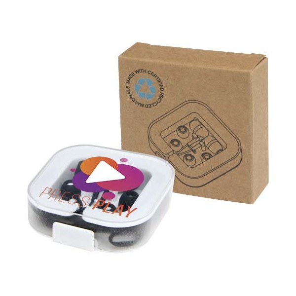 Cuffie tipo C cablate con astuccio in plastica...