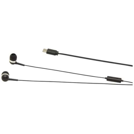 Cuffie tipo C cablate con astuccio in plastica riciclata Baekdu