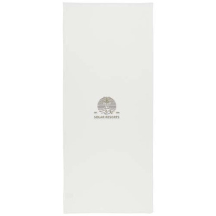 Asciugamano sportivo in PET riciclato 30 x 80 cm Lucas