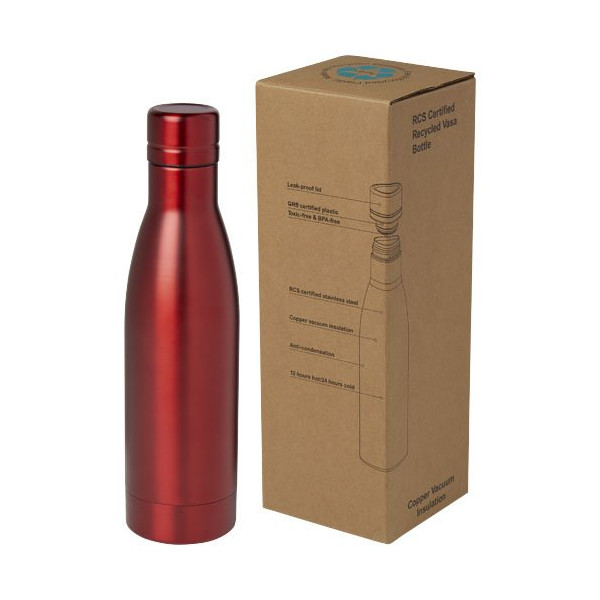 Borraccia termica con isolamento sottovuoto in...