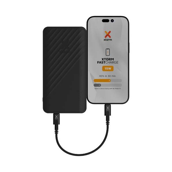 Power bank a ricarica rapida da 20.000 mAh 15 W...