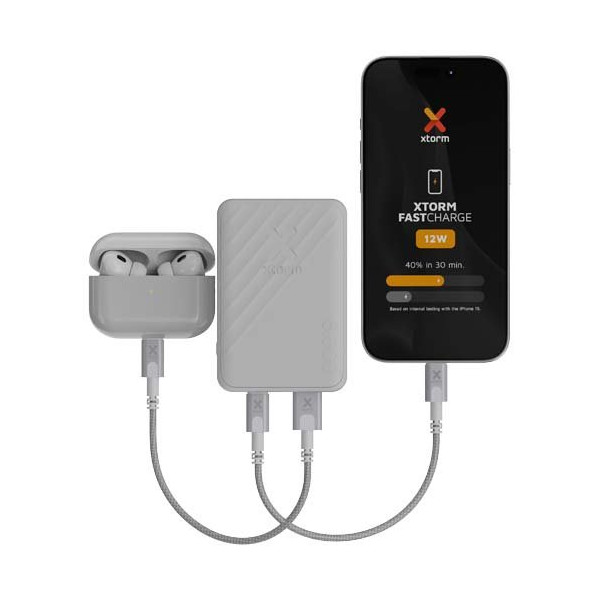 Power bank a ricarica rapida da 5.000 mAh 12 W...