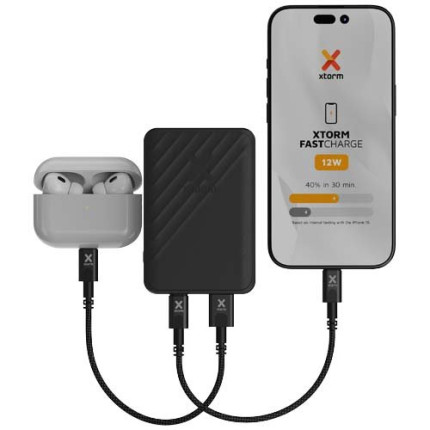 Power bank a ricarica rapida da 5.000 mAh 12 W Xtorm XG205 Go2