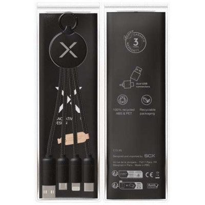 Cavo di ricarica 5 in 1 da 15 W SCX.design C14 2