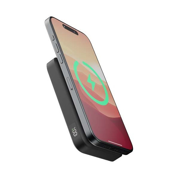Power bank wireless magnetico da 10.000 mAh 5 W...