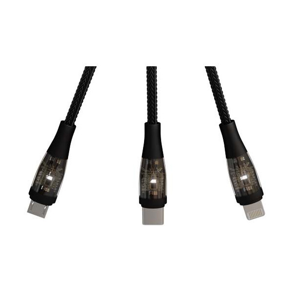 Cavo di ricarica rapida 5 in 1 da 100 W/5 A con...